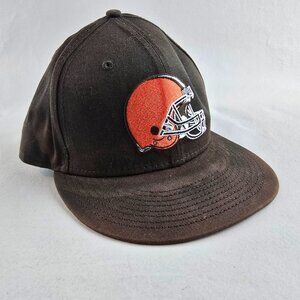 Cleveland Browns Hat One Size Brown Orange New Era 9Fifty Snapback Adjustable